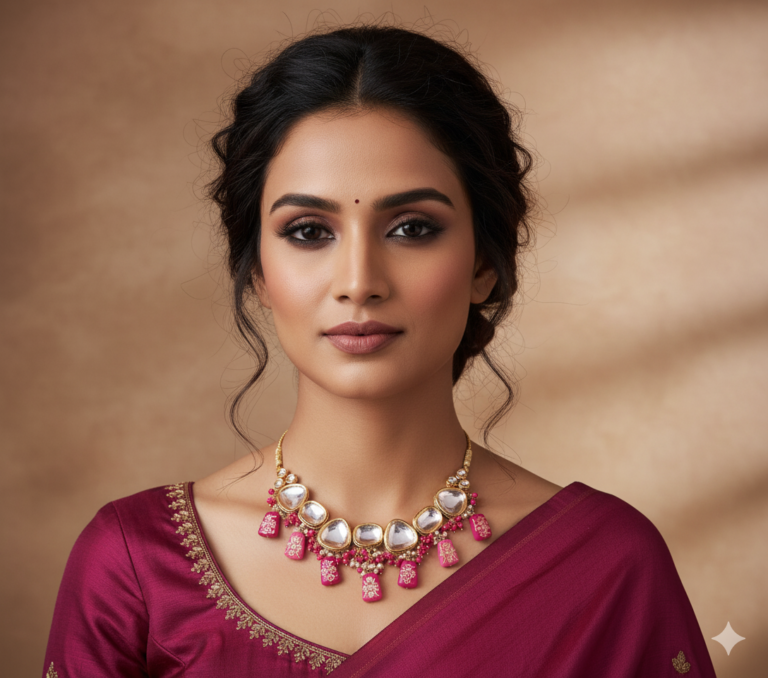 KUNDAN NECKLACE SET