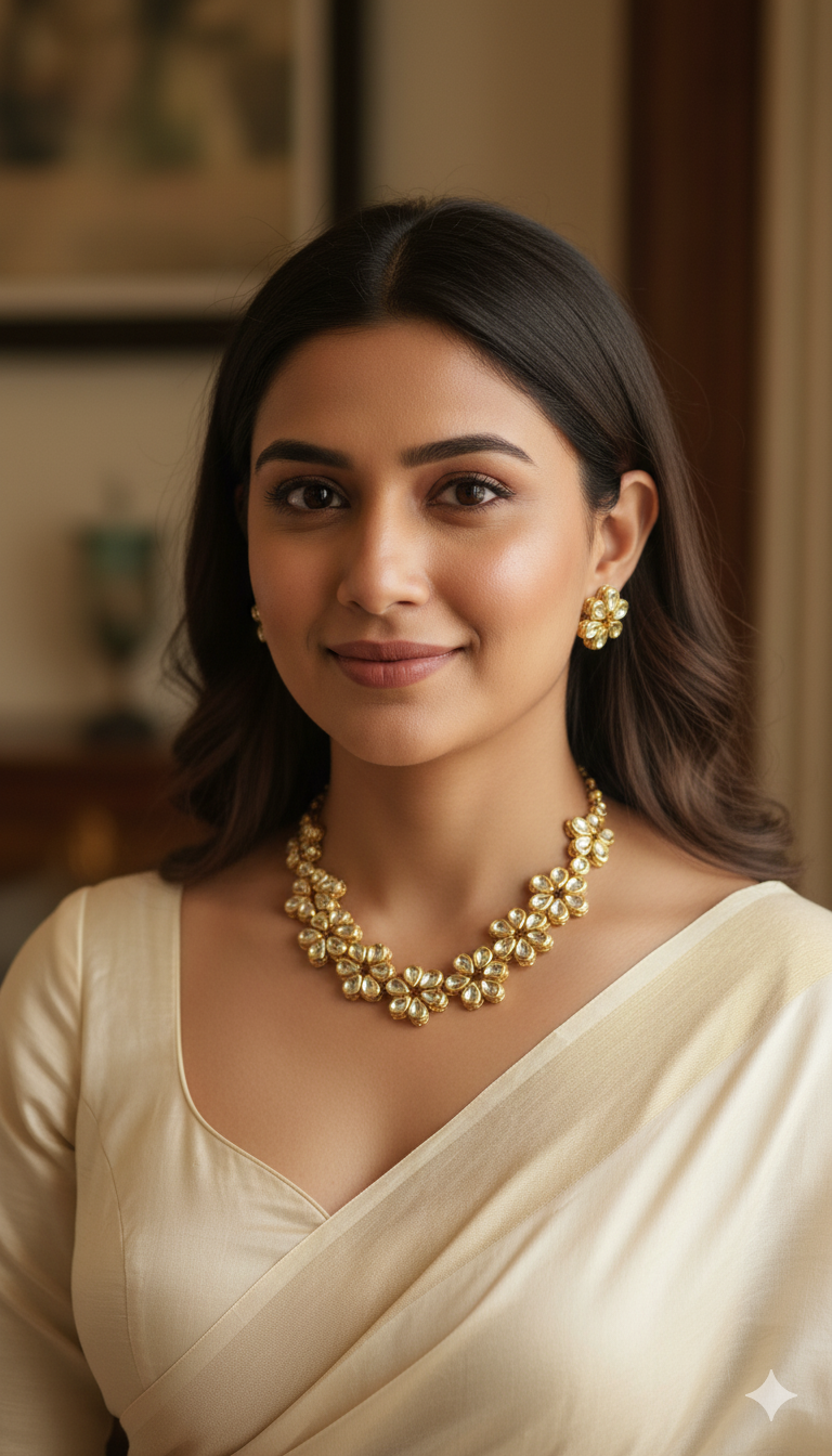 KUNDAN NECKLACE SET